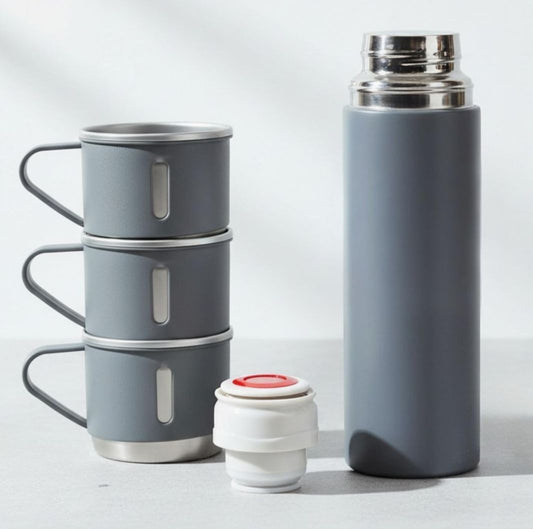 Termo Vacuum Con 3 Tazas